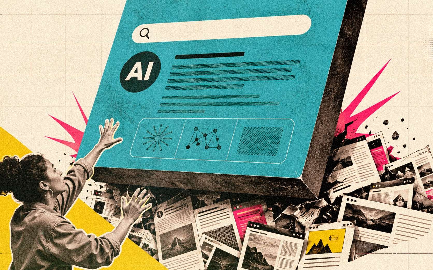 Avec AI Overviews, Google ne renvoie plus seulement vers le Web : il commence à le remplacer