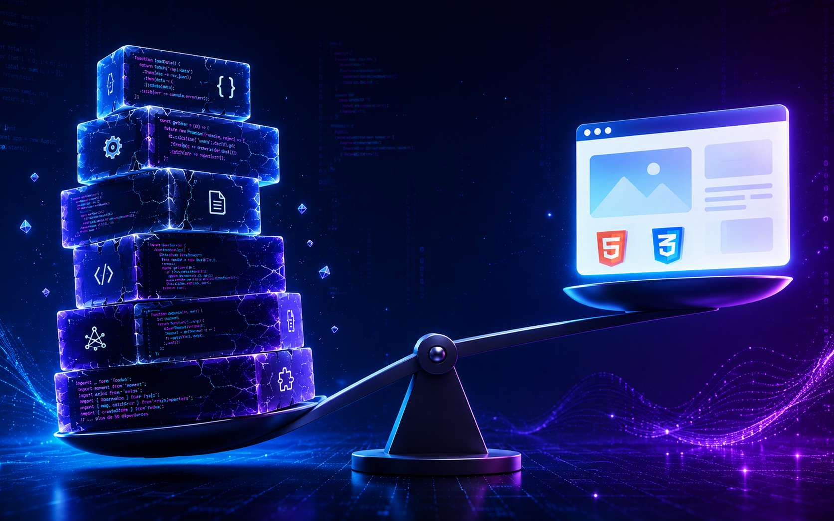 Framework JavaScript inutile : ce qu’il coûte vraiment à votre site et à ses visiteurs
