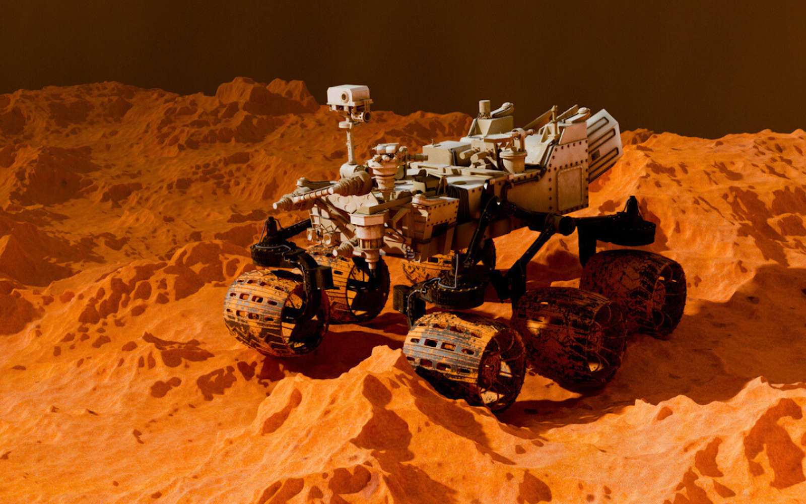 Mars : cette mystérieuse tache verte intrigue les scientifiques de la Nasa