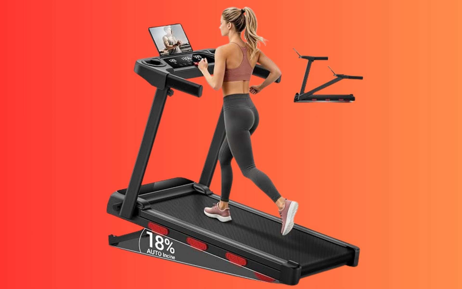 La reprise s'annonce plus active grâce à cette promo sur ce tapis de marche en promo chez Amazon