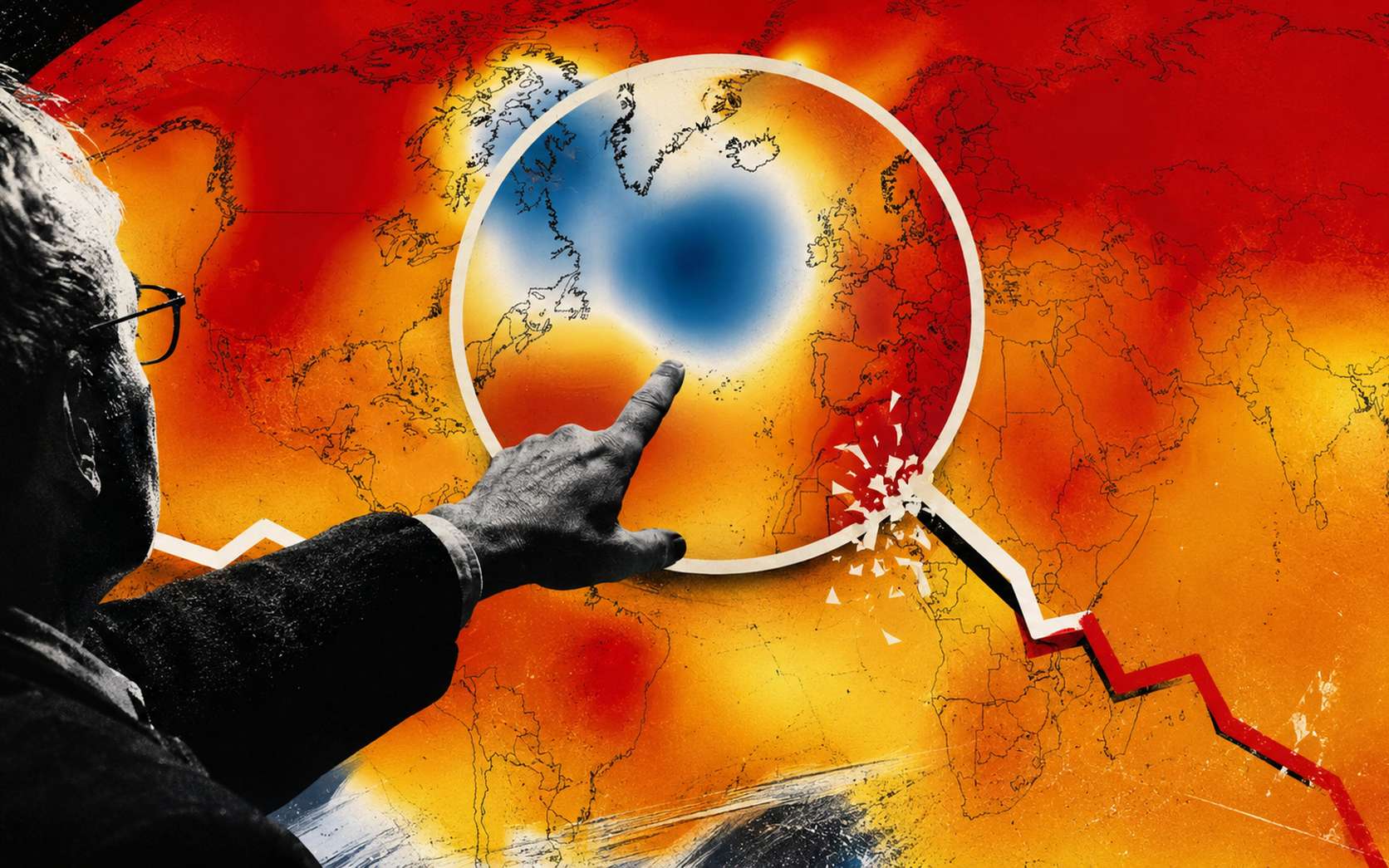 Cette étrange tache froide s'amplifie dans l'océan, et les chercheurs y voient un signal inquiétant
