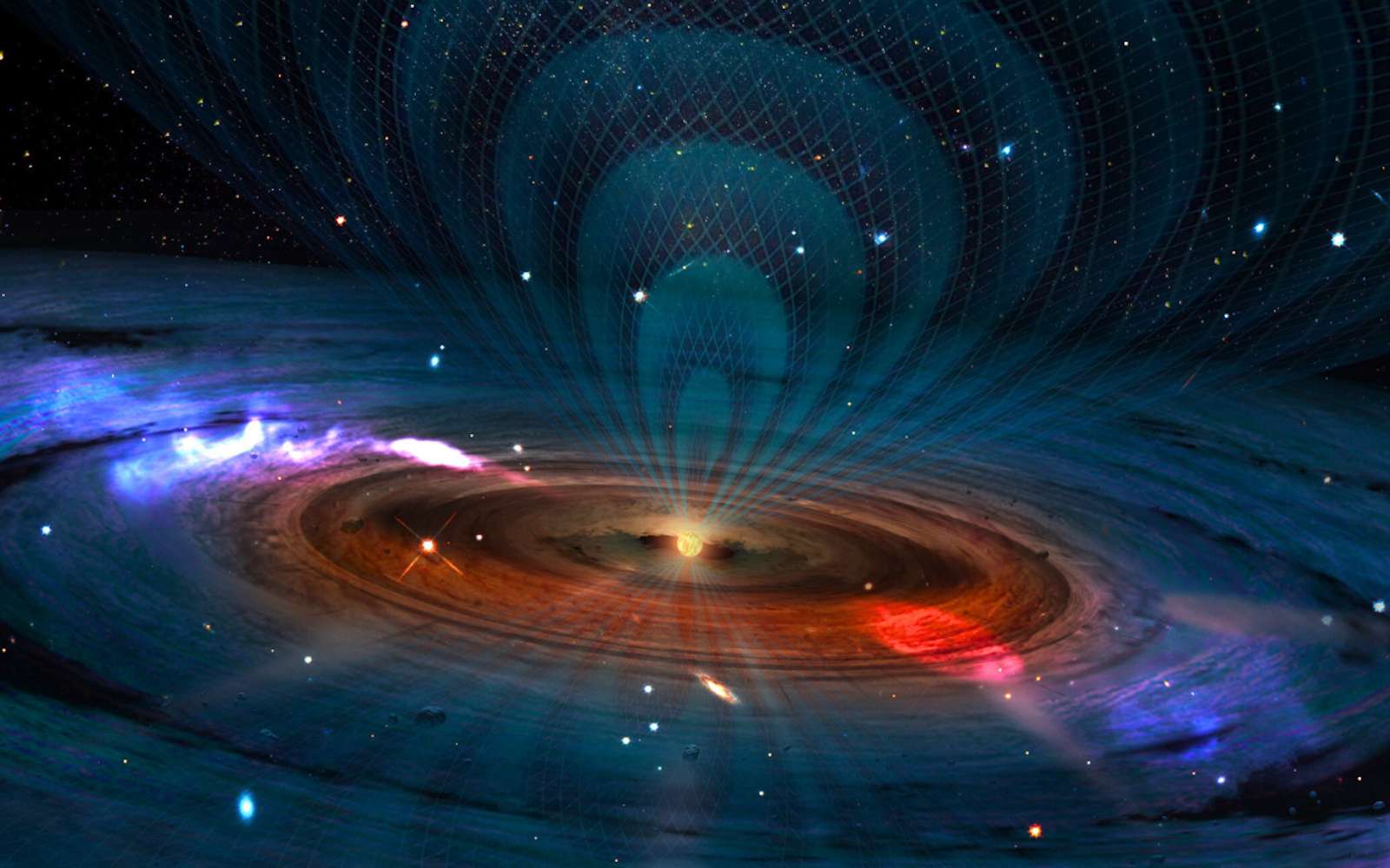 Les astronomes stupéfaits : un trou noir a transformé une étoile en arme cosmique