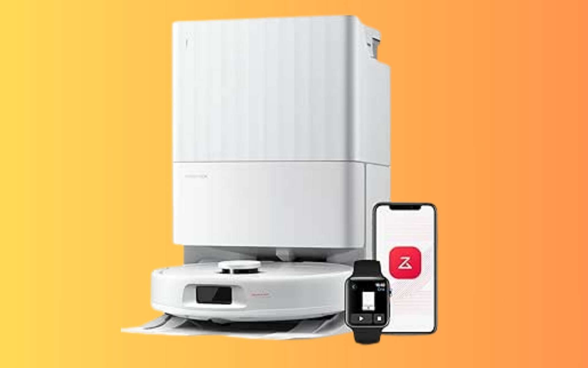 Cet aspirateur robot avec station automatique simplifie le ménage à moins de 350 ¬
