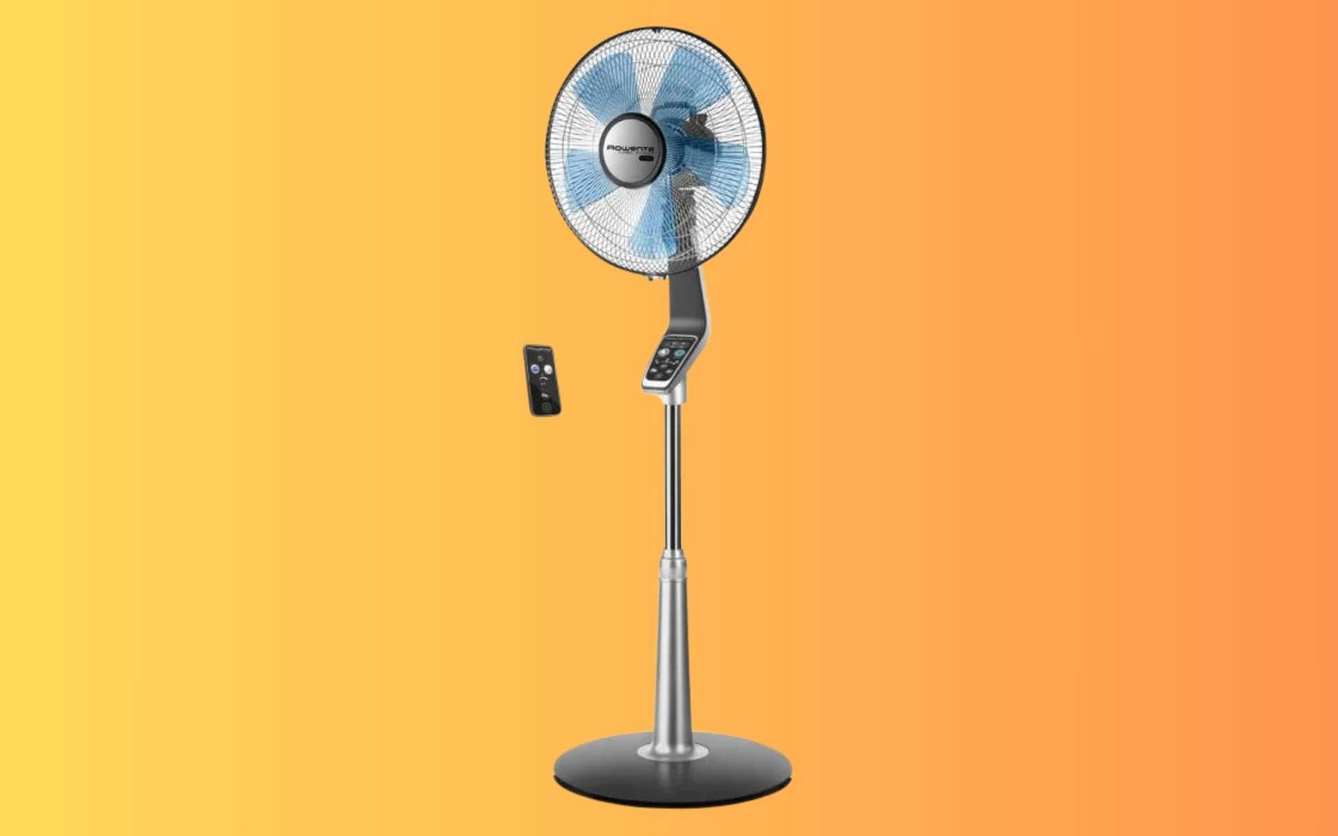 À moins de 100 ¬, ce ventilateur silencieux Rowenta fait déjà de l'ombre à la canicule