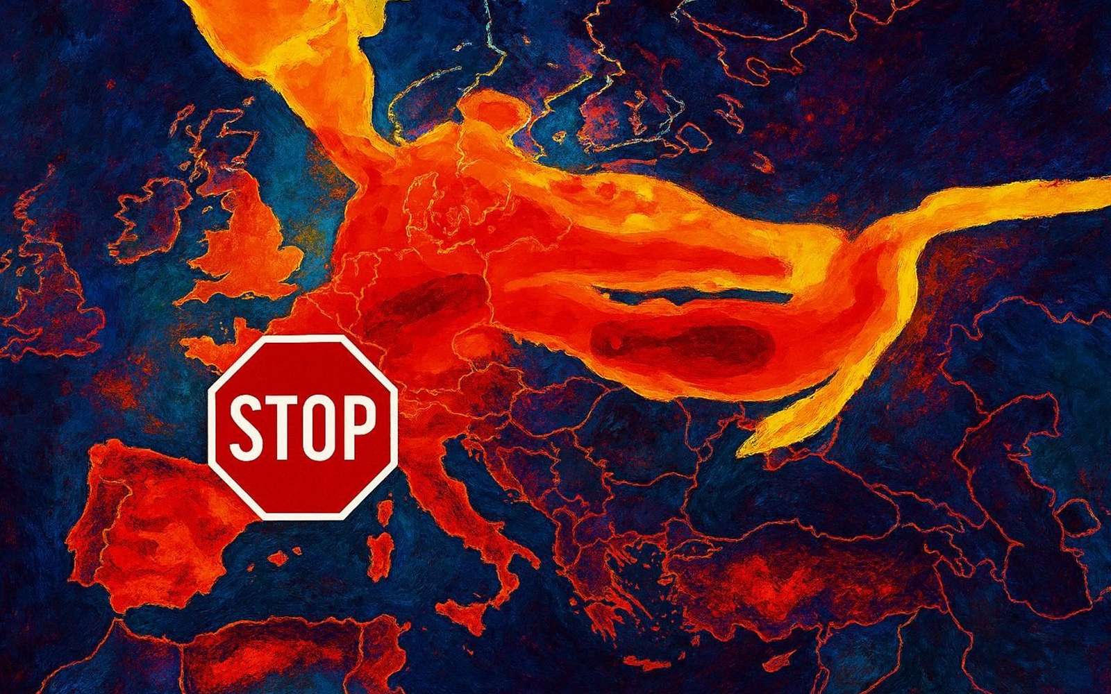 Le jour où Tchernobyl s'est retrouvé face à un « Stop » sur la carte météo française