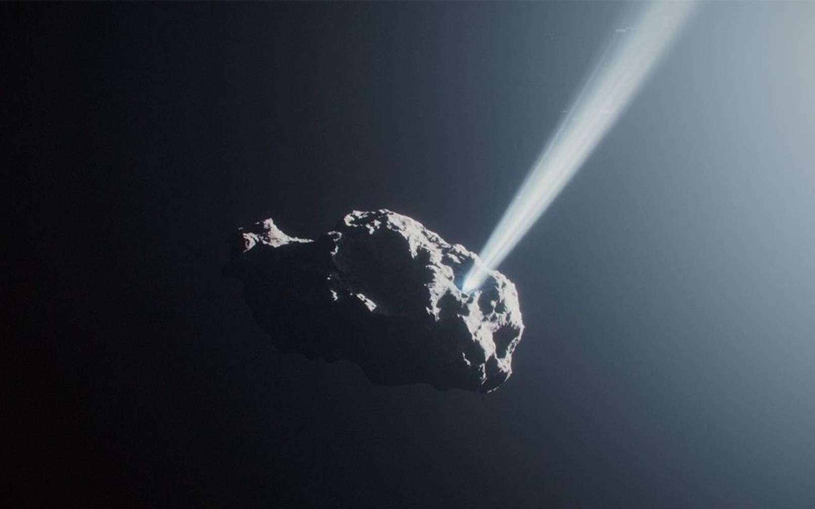 Les astronomes n’avaient jamais vu ça : une comète se met à tourner à l’envers et pourrait ne pas y survivre