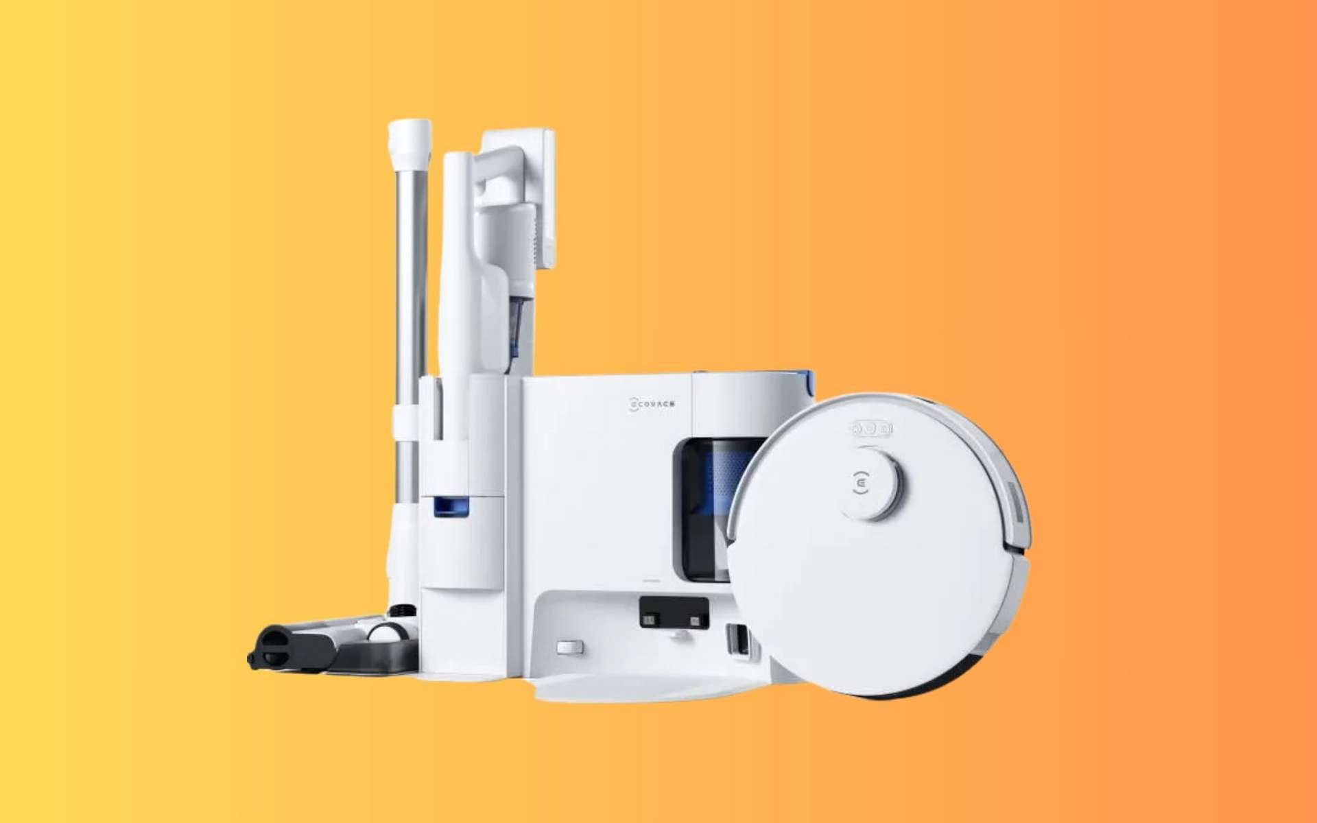 Cet aspirateur robot laveur Ecovacs passe sous la barre des 400 ¬ avant Noël