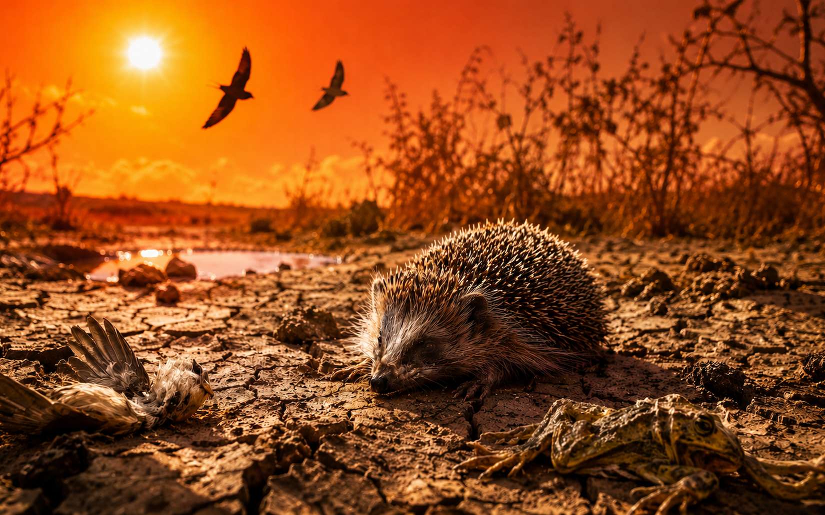 Ces animaux souffrent en silence pendant la canicule : les biologistes rappellent comment les aider