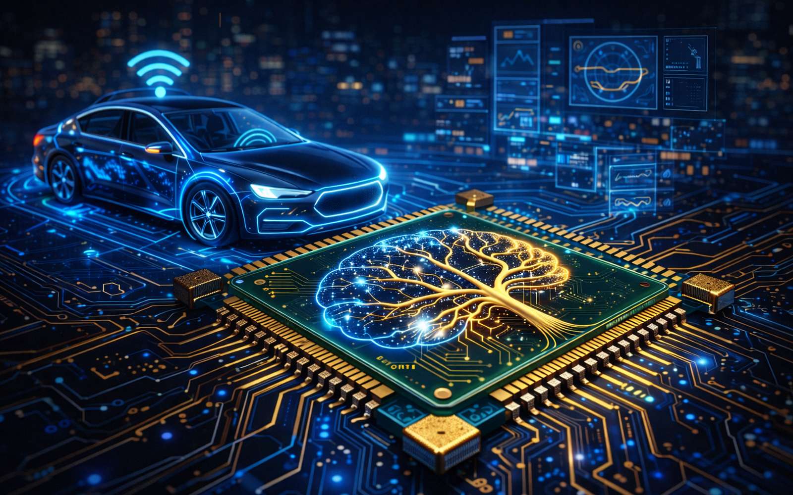Une puce qui « voit » comme un cerveau humain vient de résoudre le principal blocage des voitures autonomes
