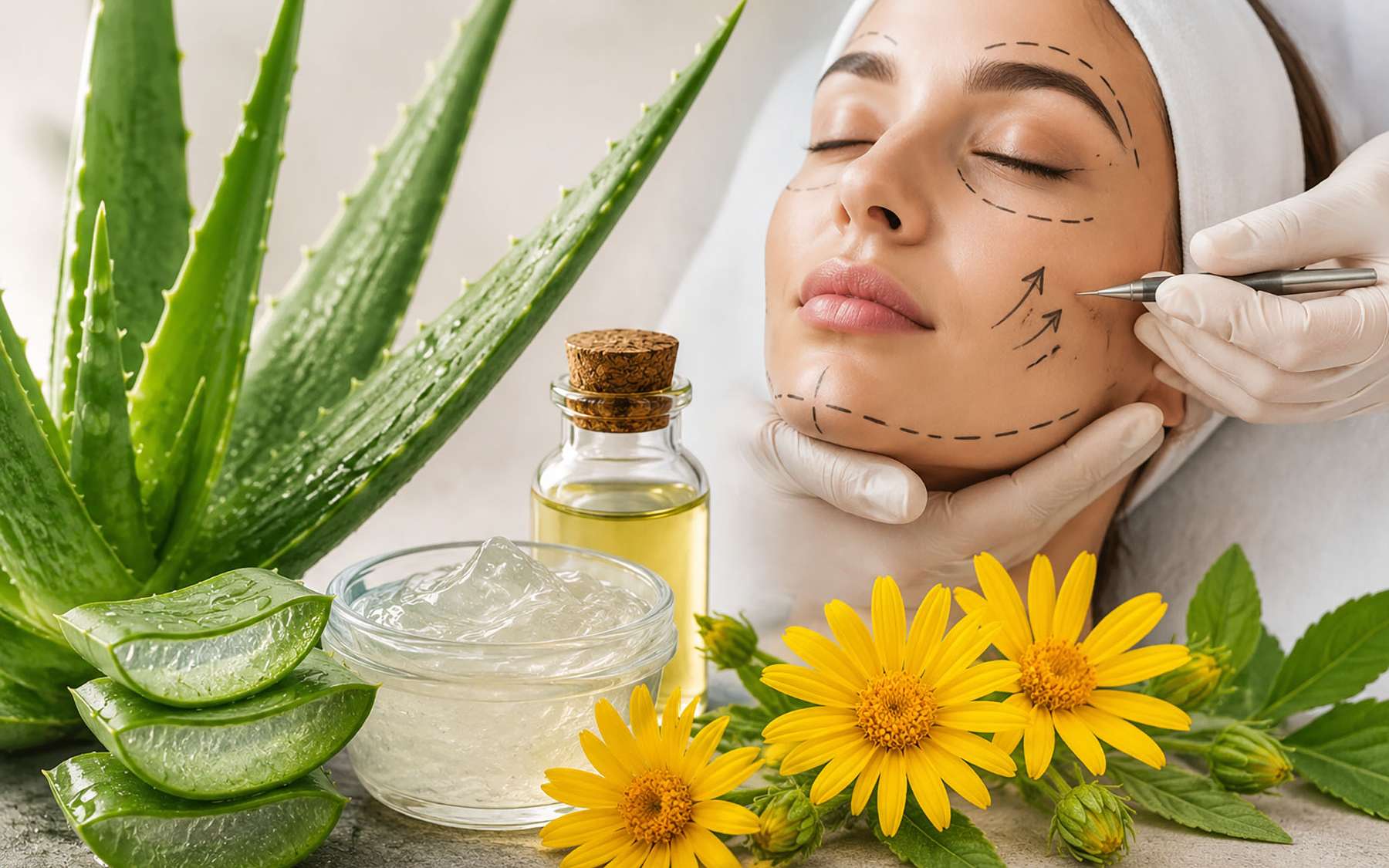 Et si les plantes devenaient les nouvelles alliées de la chirurgie esthétique ?
