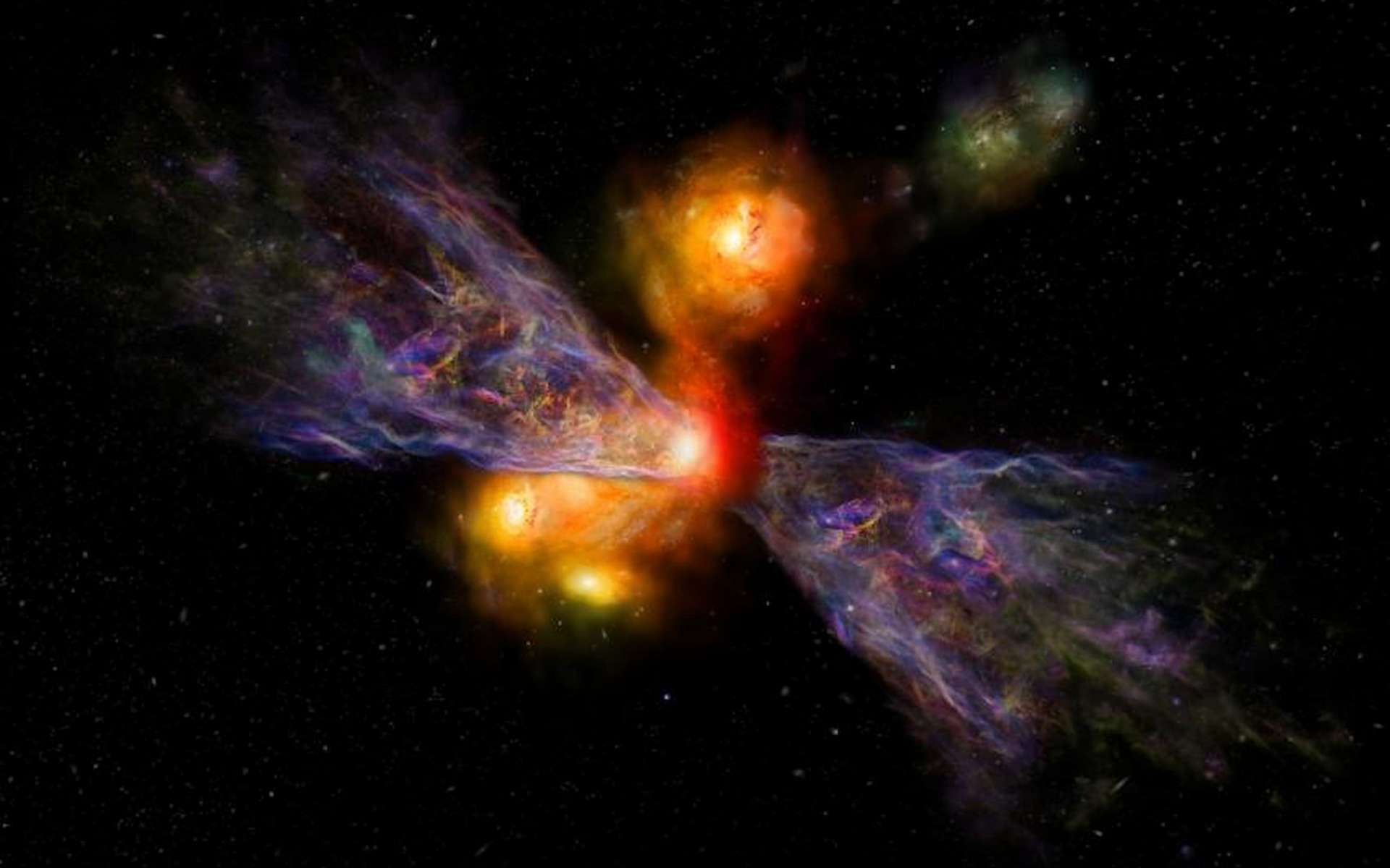 Le télescope James-Webb révèle comment une galaxie peut mourir en pleine jeunesse !