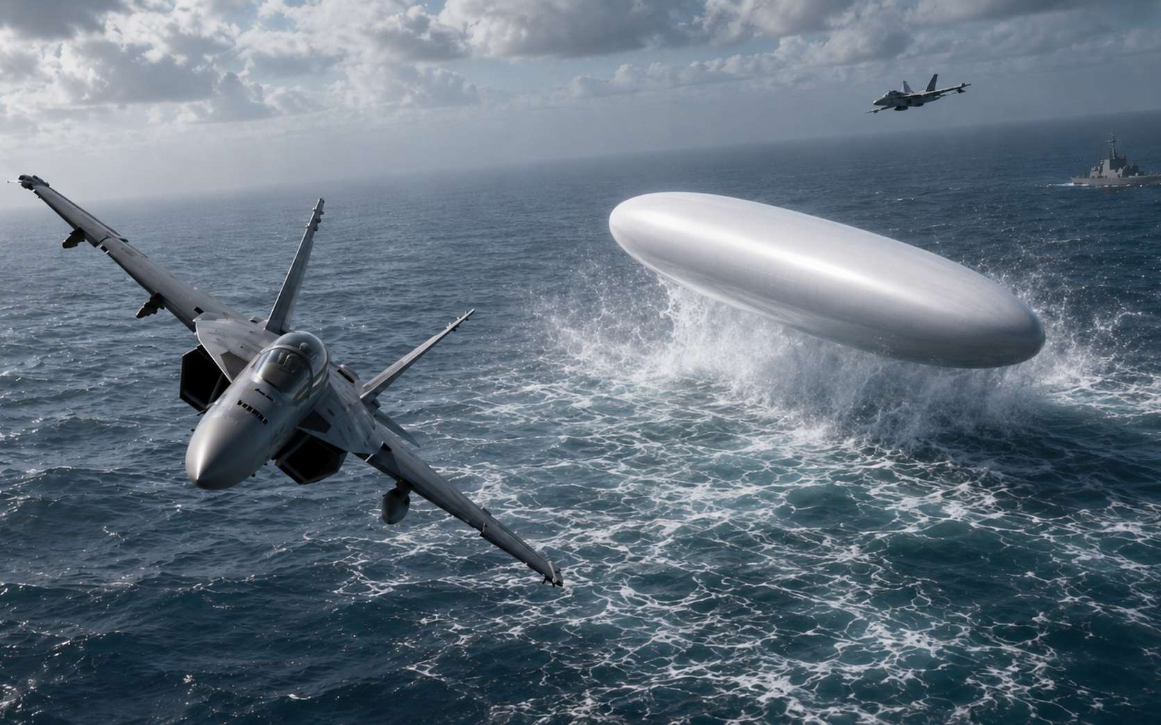 Quand l'US Navy a traqué un objet en forme de « Tic Tac » : l'ovni qui a changé le débat