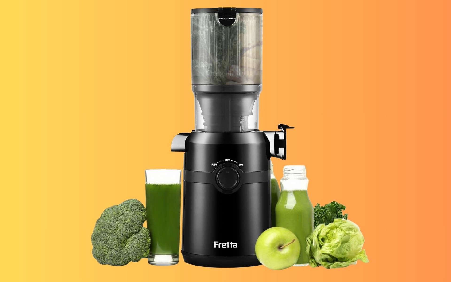 Quand le Black Friday fait fondre le prix de l’extracteur de jus Fretta : -50 % à saisir d'urgence !