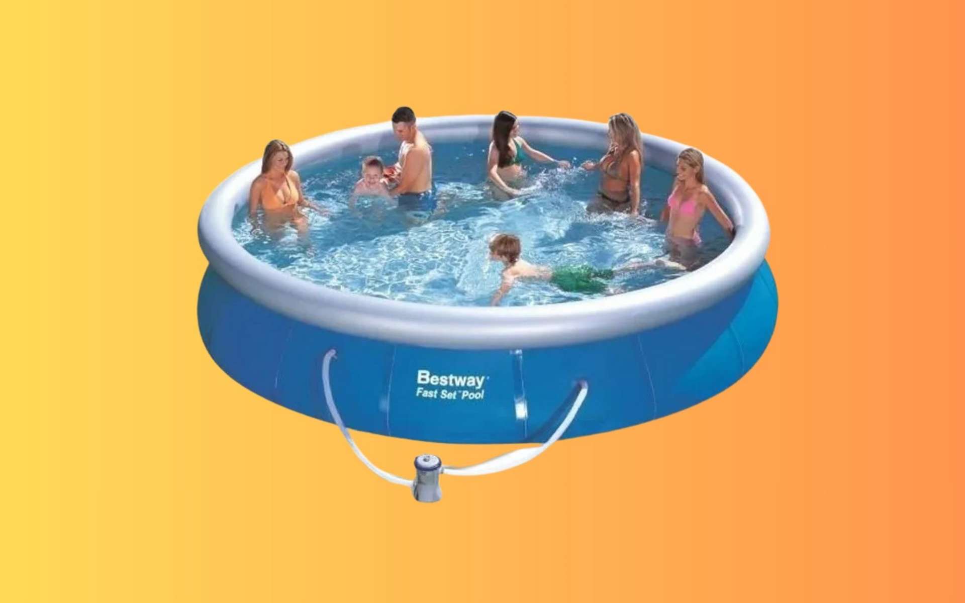 Cette piscine Bestway ne devrait pas rester longtemps à ce prix en cette fin des soldes