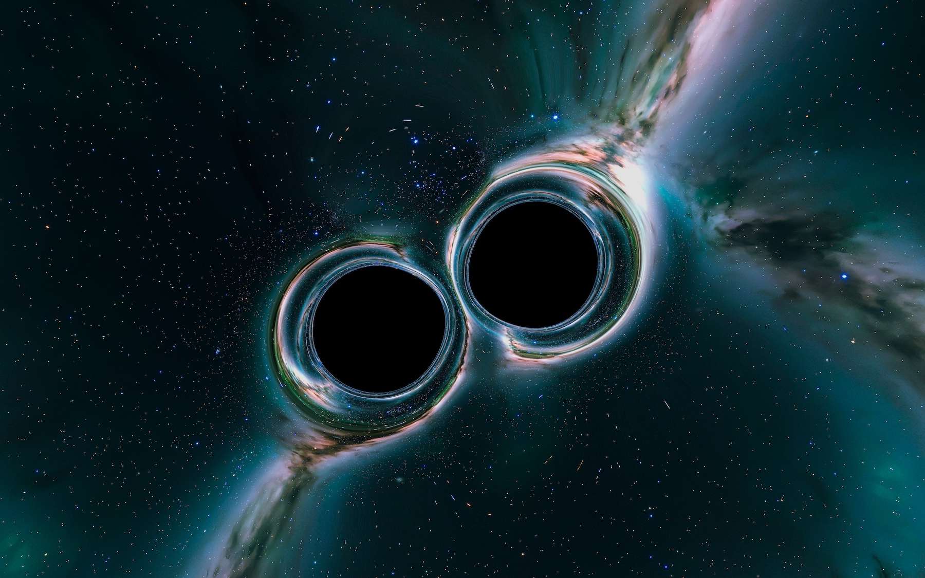Surprise cosmique : une nouvelle famille de trous noirs géants émerge dans les ondes gravitationnelles