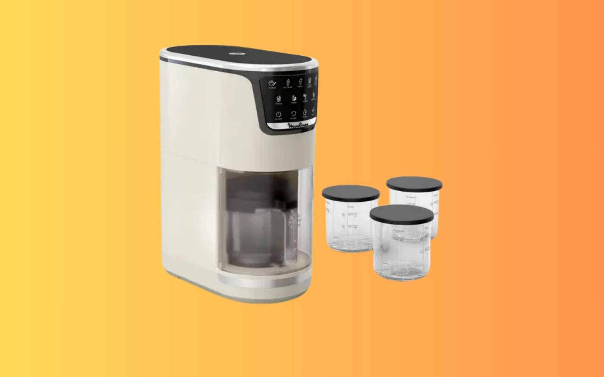 Canicule ou simple gourmandise ? Cette sorbetière Moulinex est en forte promotion sur Rakuten