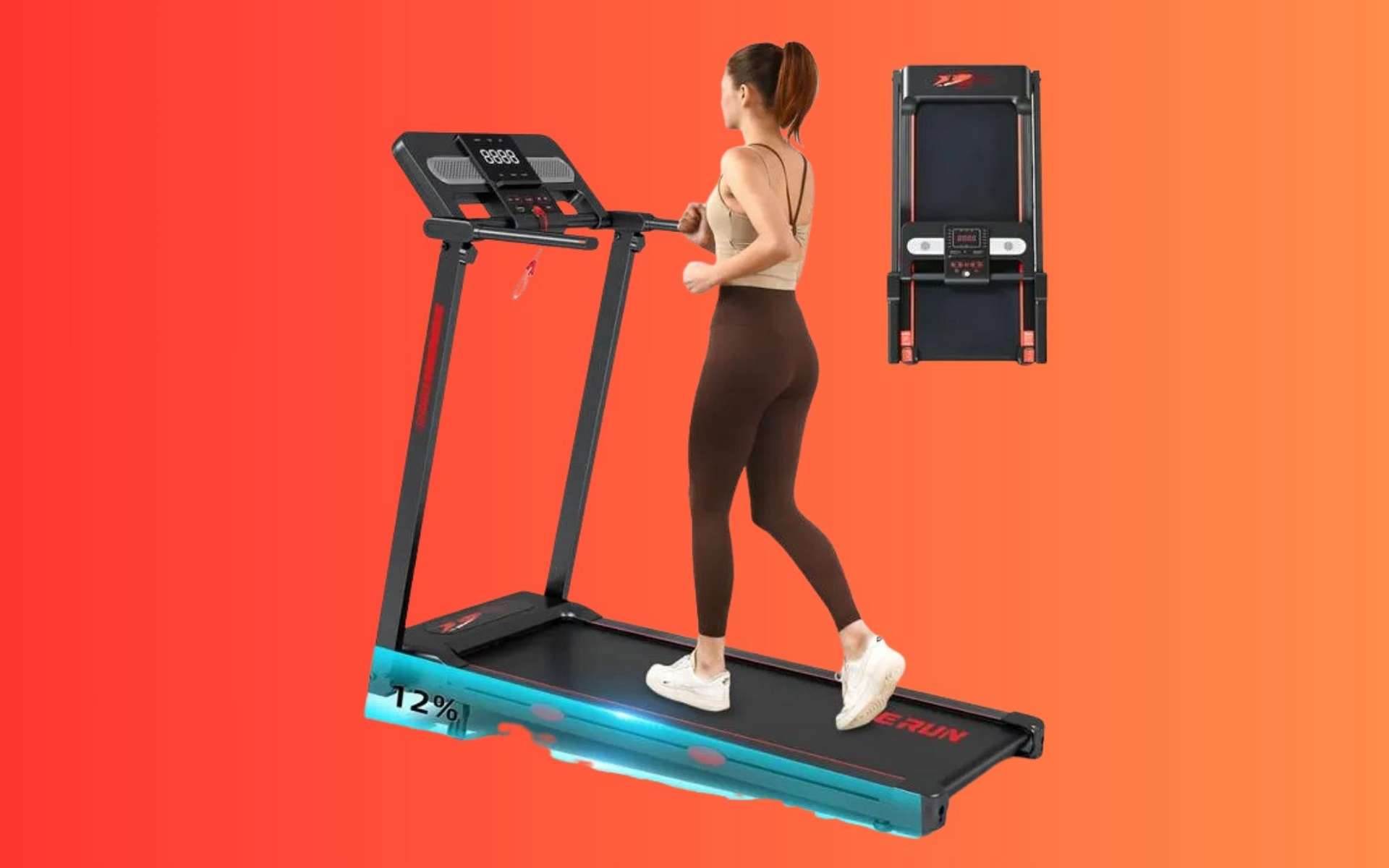 Le prix de ce tapis de course pliable s'écroule de 47 % juste pour la rentrée
