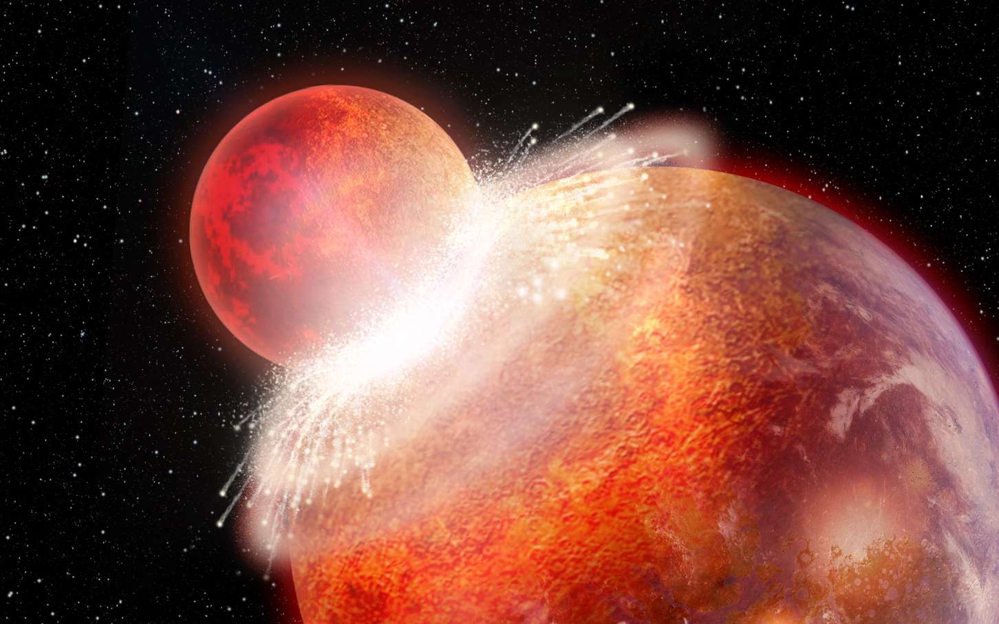 La Lune aurait pu naître en seulement cinq heures : une simulation bouleverse son histoire