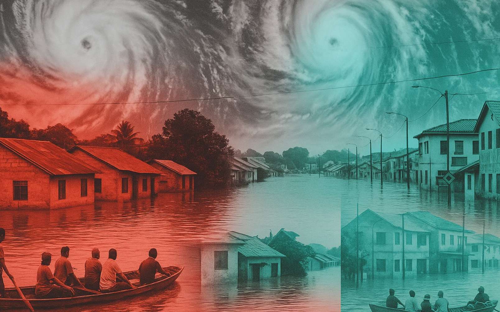 Situation préoccupante en Asie du Sud-Est : 5 millions de personnes touchées, deux cyclones improbables - que s'est-il passé ?