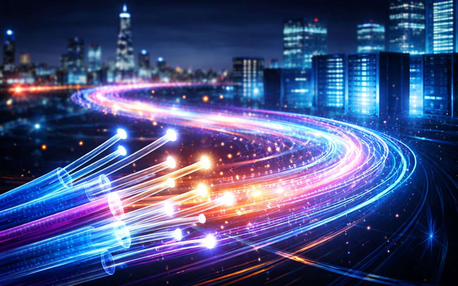 L’Internet du futur : des scientifiques britanniques pulvérisent le record mondial de débit sans poser un seul câble neuf