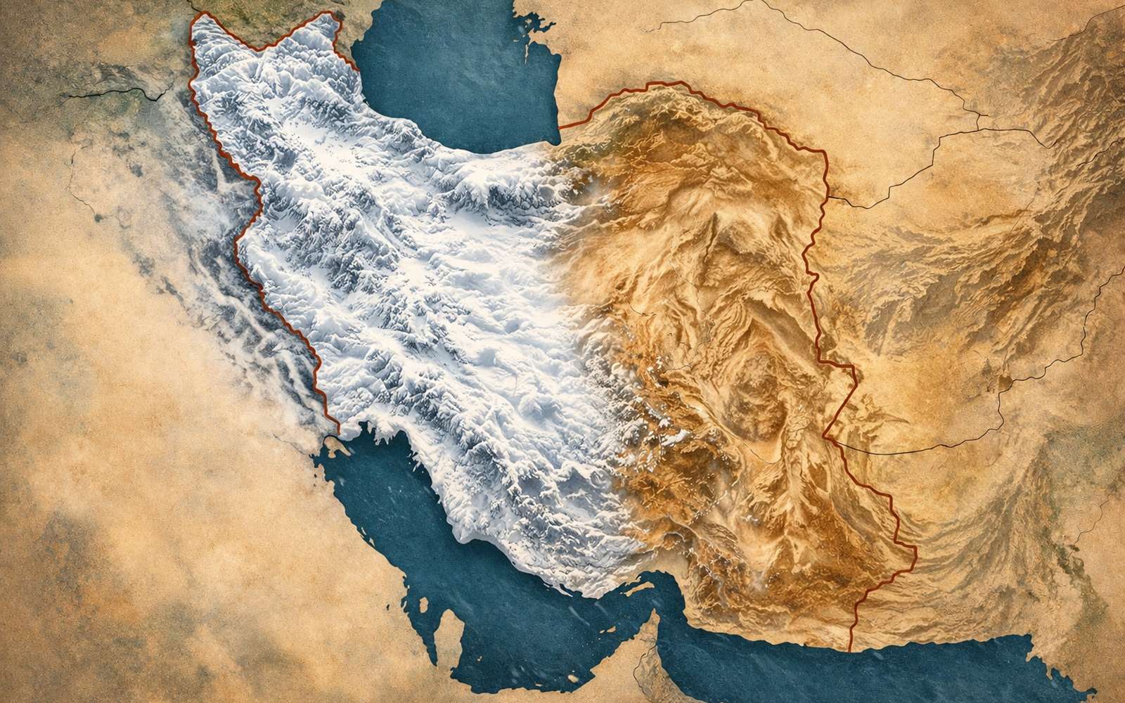 Le jour où l’Iran est passée de sécheresse à une enfilade de blizzards dévastateurs : 200 villages rayés de la carte !