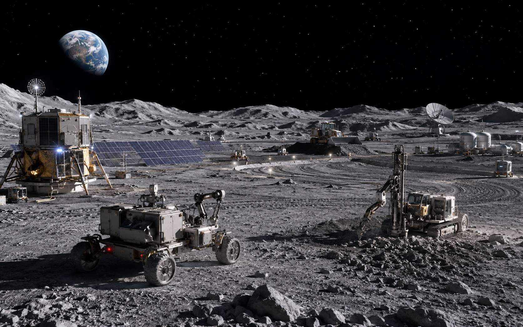 Retour sur la Lune : comment la Nasa prépare le terrain avant d'y envoyer des humains