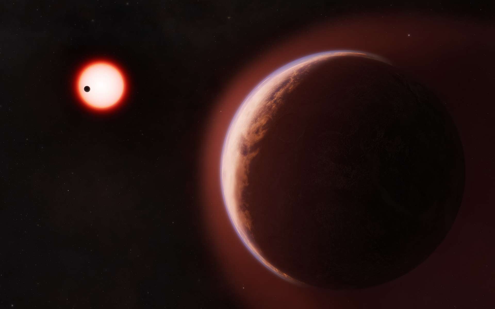 Une planète rocheuse en zone habitable aurait une atmosphère : un verrou vient de sauter