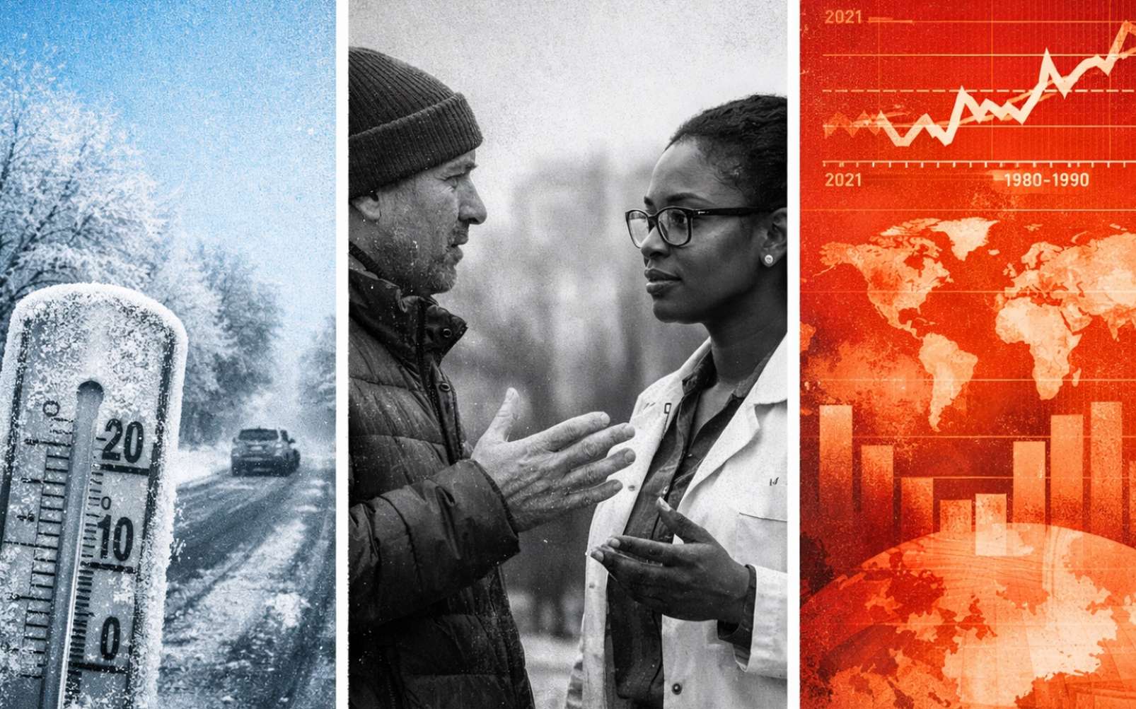 Vague de froid ou simple illusion ? Les données qui remettent les pendules à l’heure