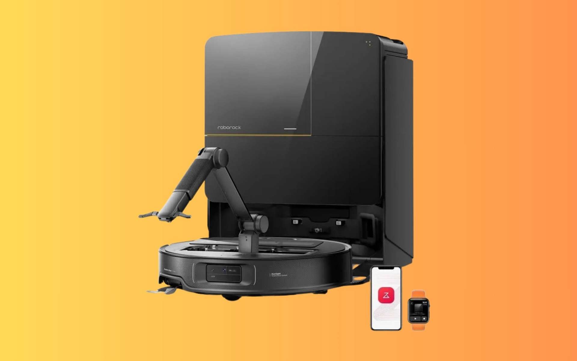 Le robot aspirateur laveur Roborock Saros Z70 chute de 66 % pour le dernier jour des French Days