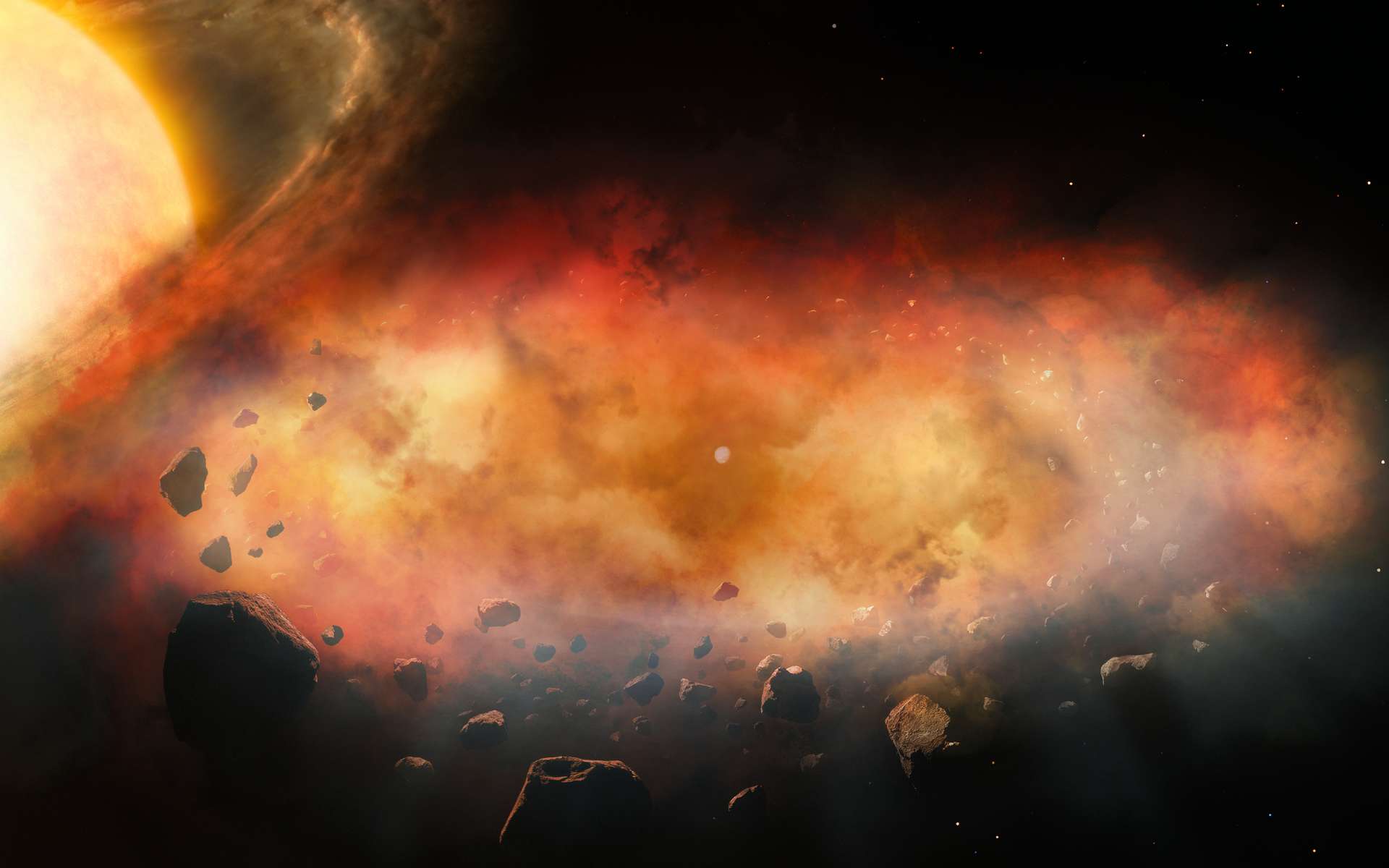 Un crash planétaire colossal pourrait expliquer pourquoi cette étoile s’est assombrie