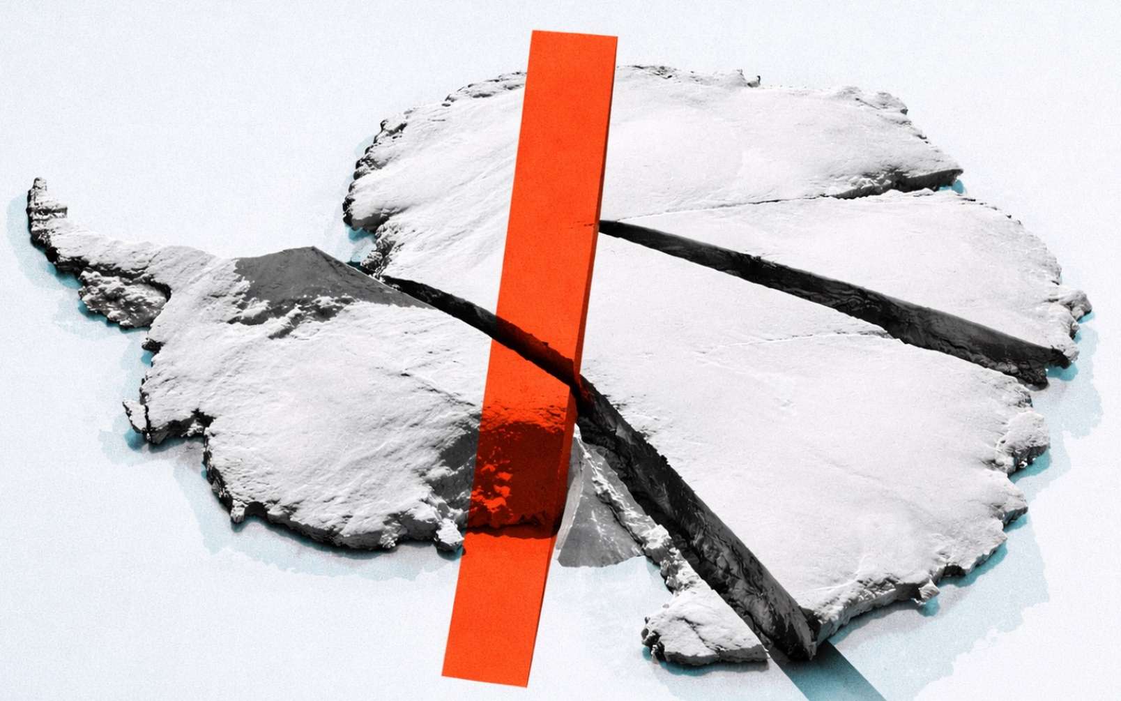 Une nouvelle étude révèle que 40 % de la glace antarctique pourrait déjà être condamnée