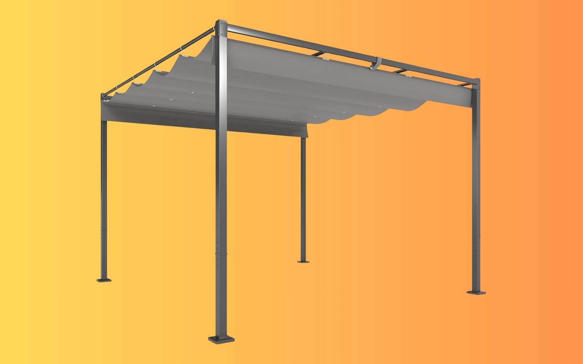 Dernier jour des Prime Day : cette pergola Outsunny transforme votre terrasse à prix réduit