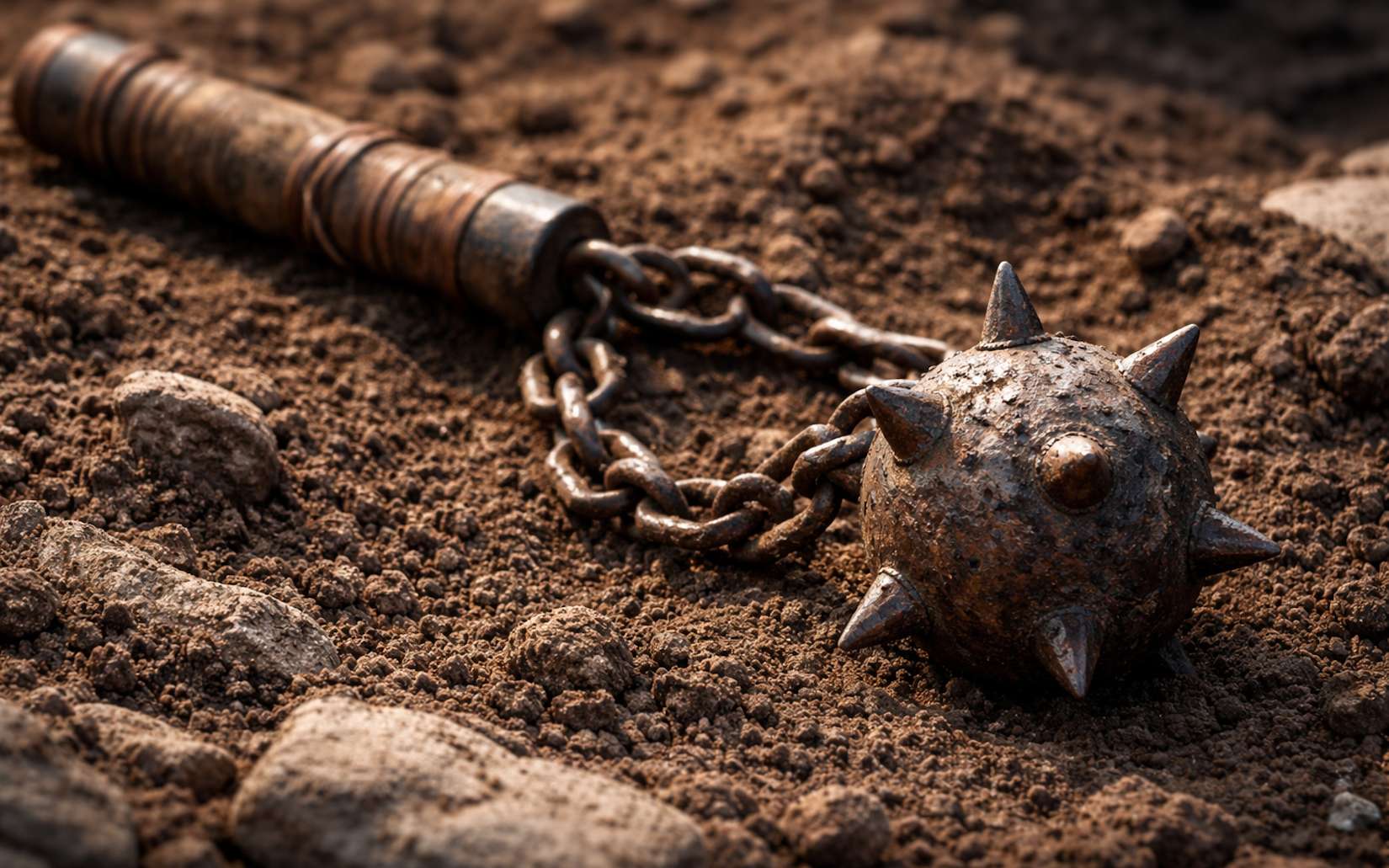 Cette arme redoutable médiévale vient d’être retrouvée près d’un champ de bataille mythique