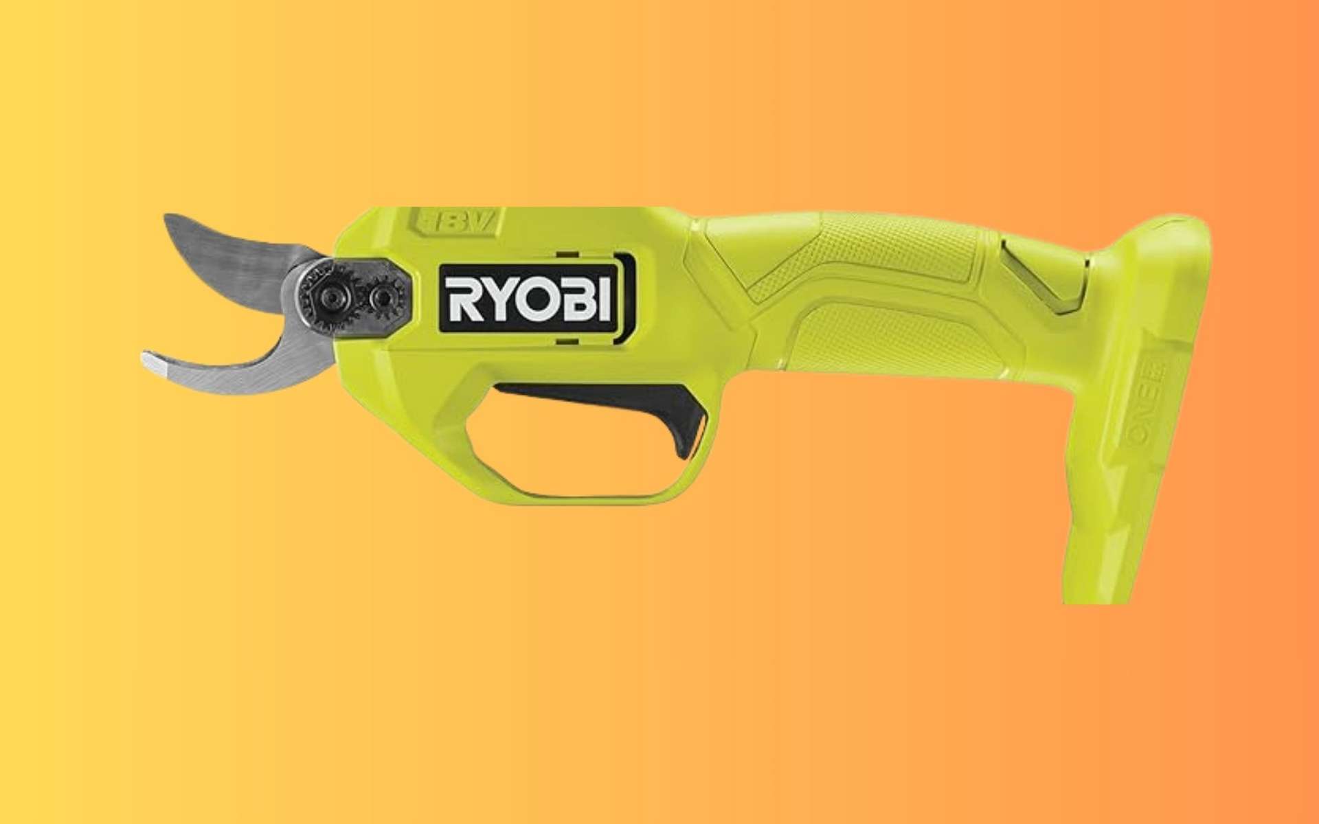 Ce sécateur sans fil Ryobi coupe les branches... et le prix avec