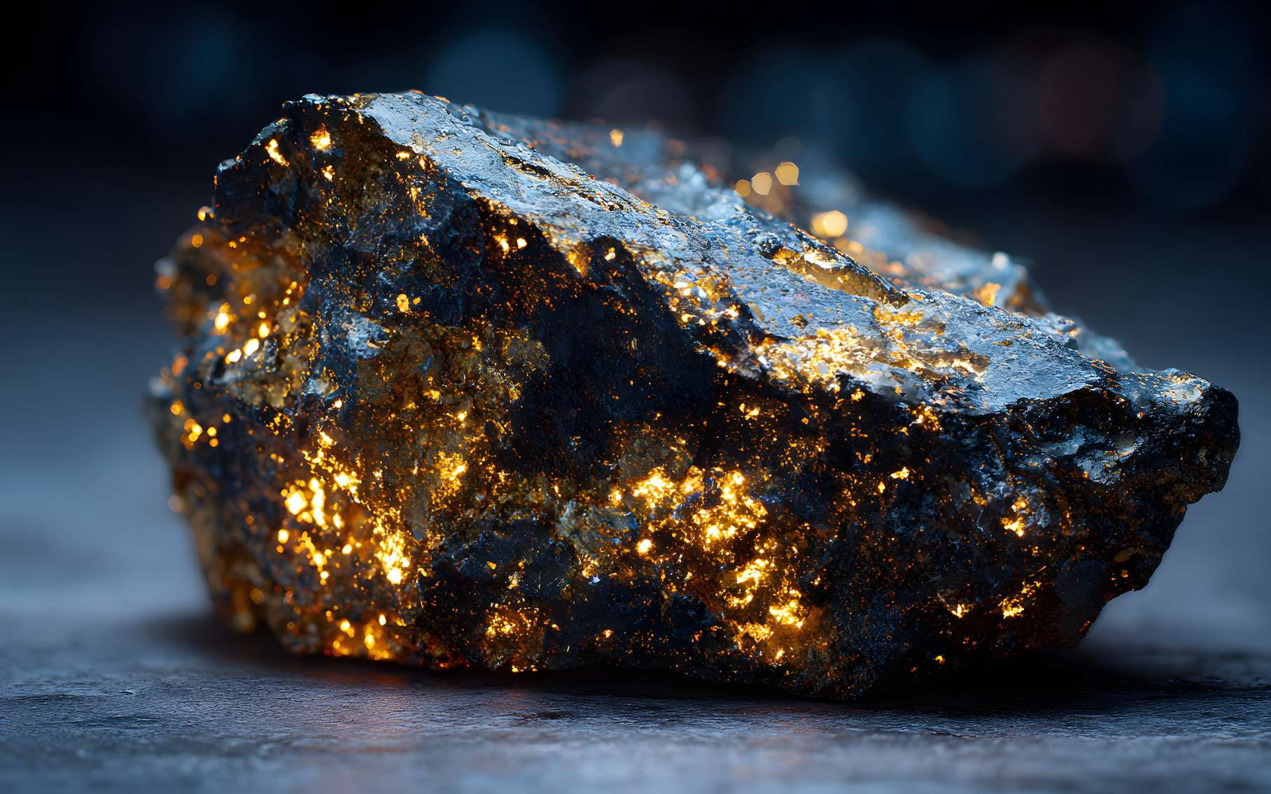 L'or de vos bijoux est peut-être né d'une catastrophe géologique qui a duré des millions d'années