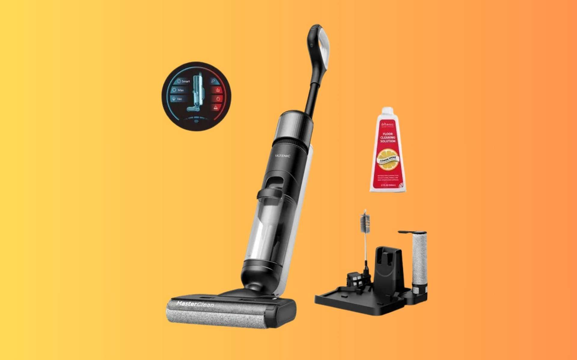 PROMO CHOC : l'aspirateur laveur 3-en-1 ULTENIC AC Élite chute à moins de 170 € chez ce e-commerçant !