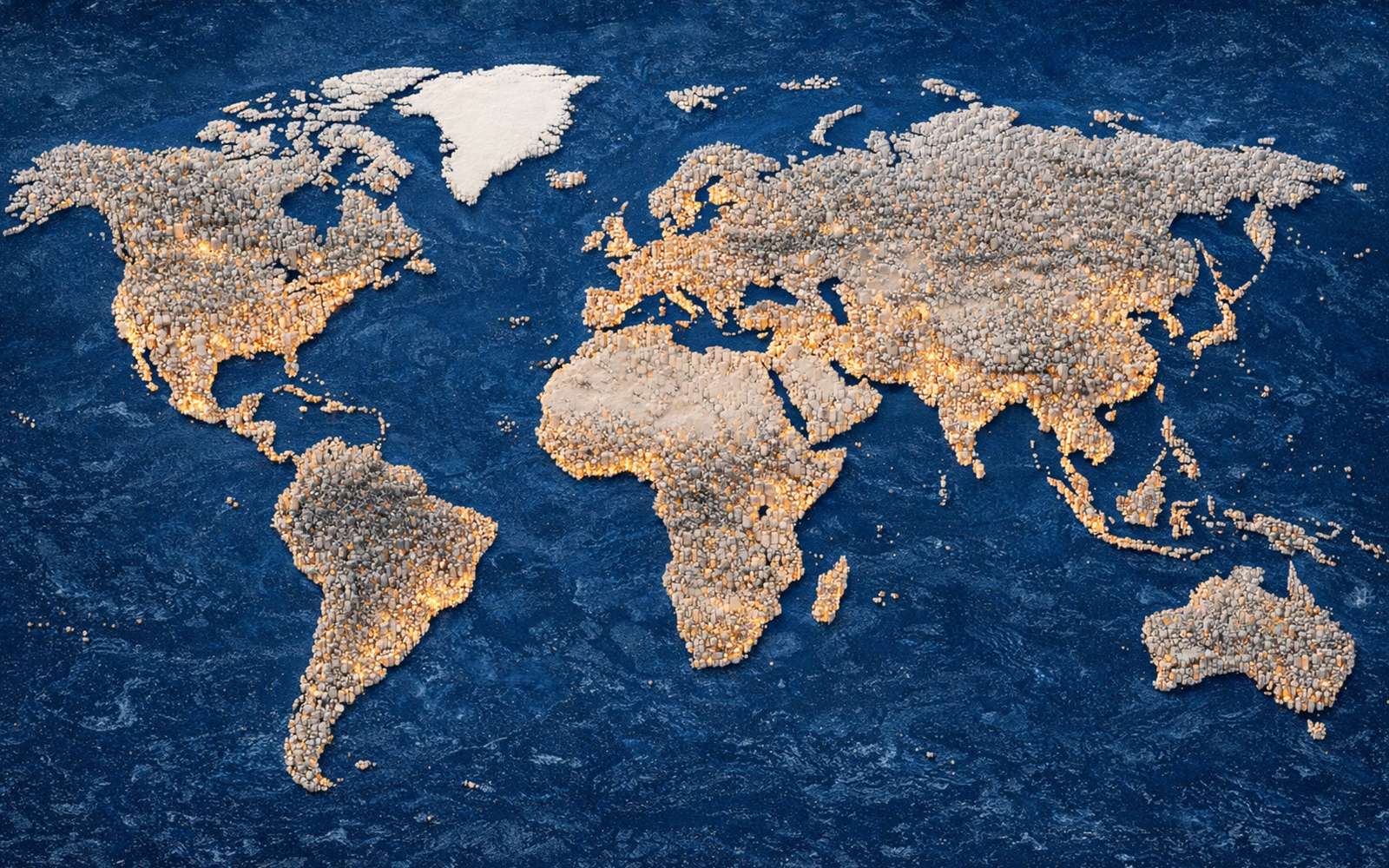 2,75 milliards : voici la première carte qui recense tous les bâtiments du monde !