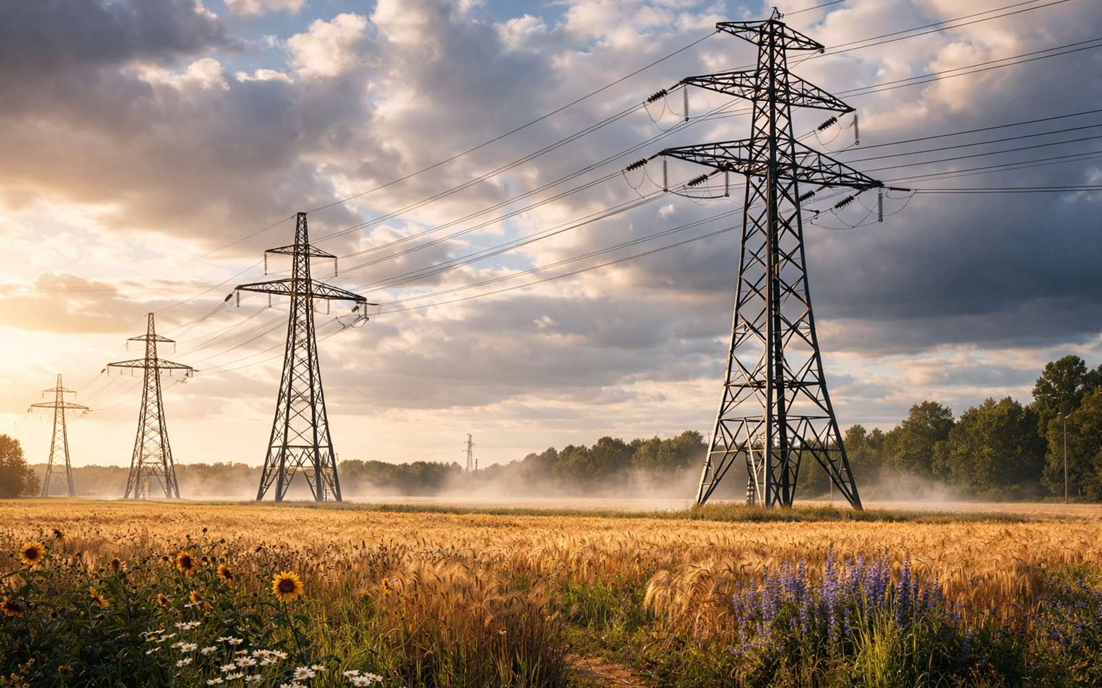 Face au choc climatique, RTE fait naître le réseau électrique français de demain