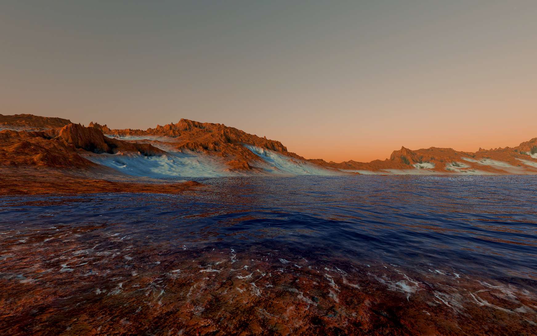 On n’avait jamais vu un indice aussi solide : Mars aurait connu un immense océan durable