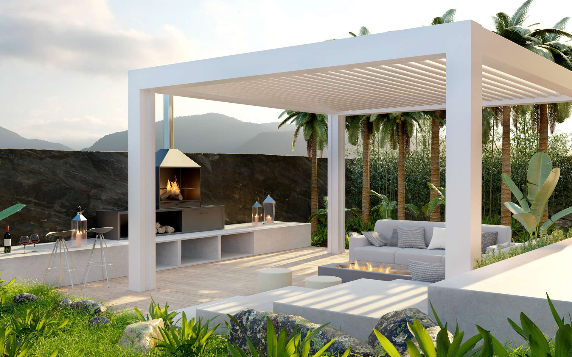 Les 4 meilleures pergolas bioclimatiques à moins de 800 ¬