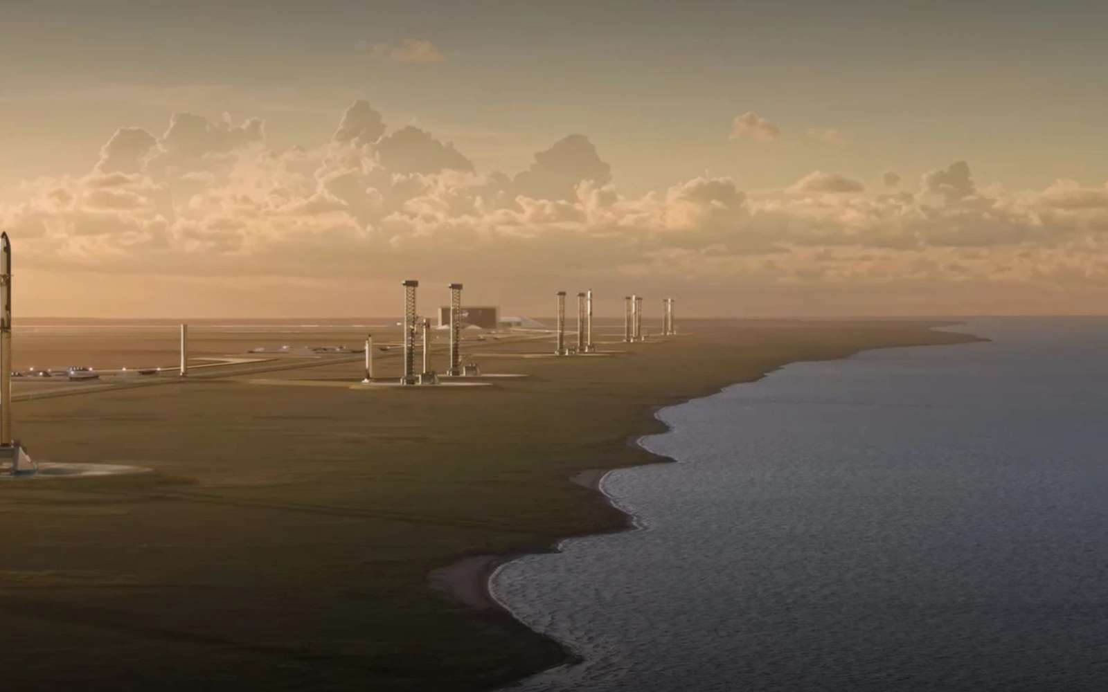 « Des milliers de lancements par an » : Elon Musk dévoile une base spatiale aux dimensions presque irréelles