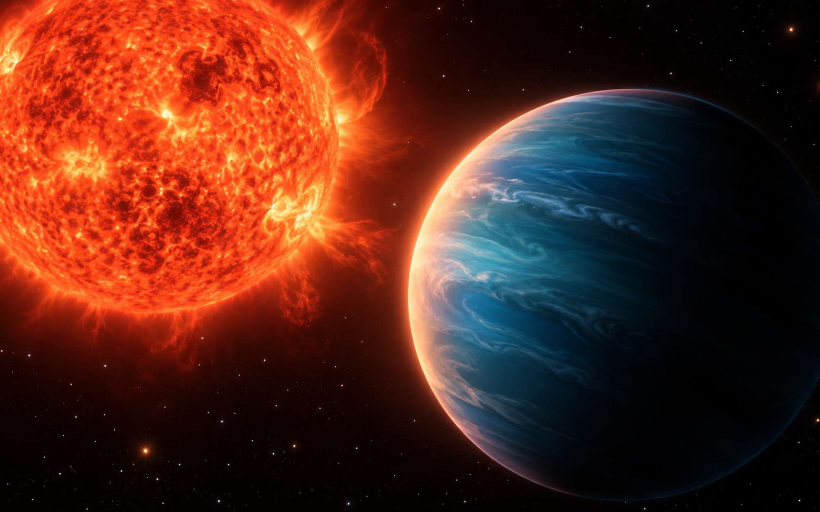 « Elle ne tourne pas comme elle le devrait » : cette exoplanète pose un sérieux problème aux astronomes
