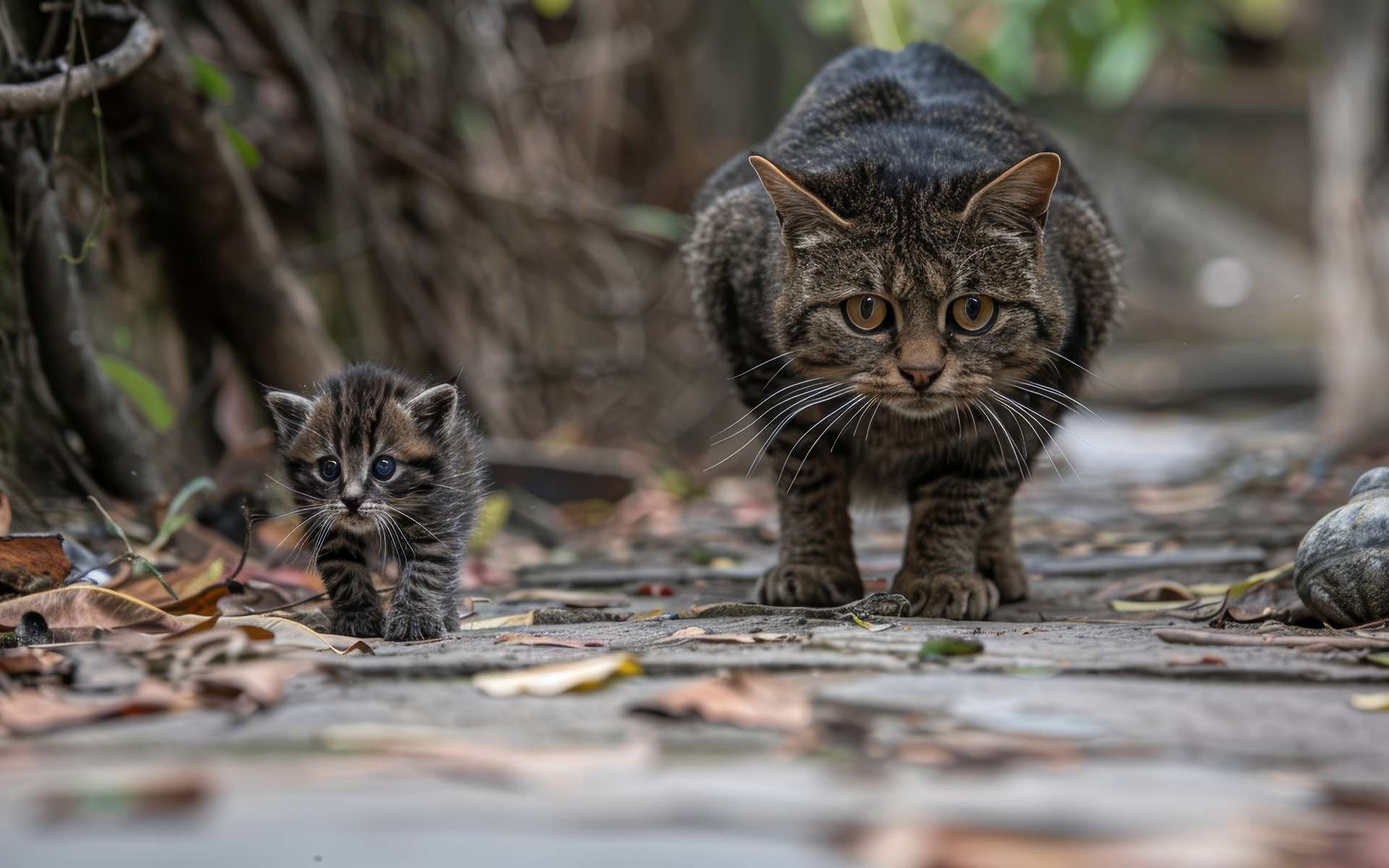 Un chat des Andes, l'un des plus menacés au monde, surpris avec son chaton : préparez-vous à fondre (et à comprendre l'urgence)