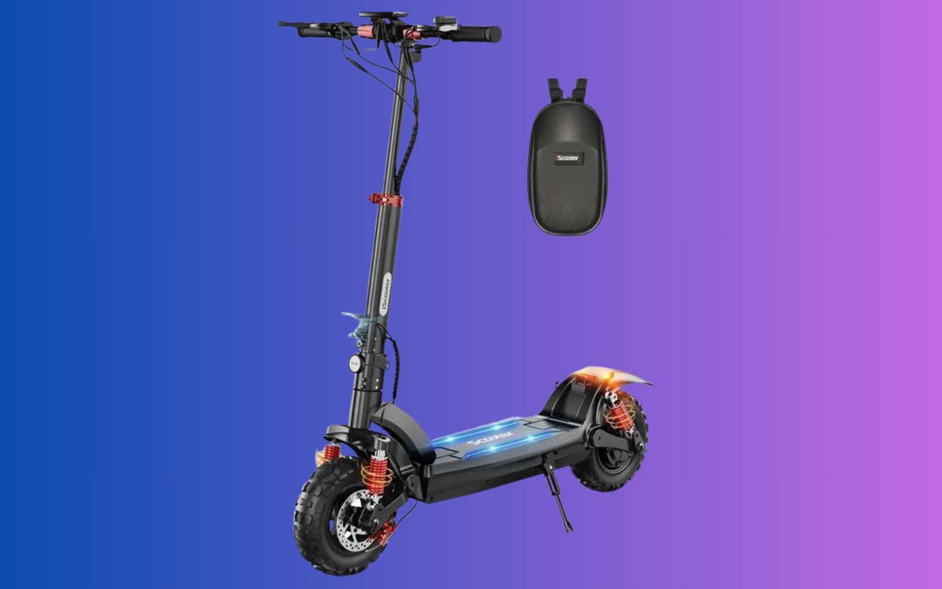 iScooter iX6 en promo : -38 % sur cette trottinette puissante et tout-terrain pour le Black Friday
