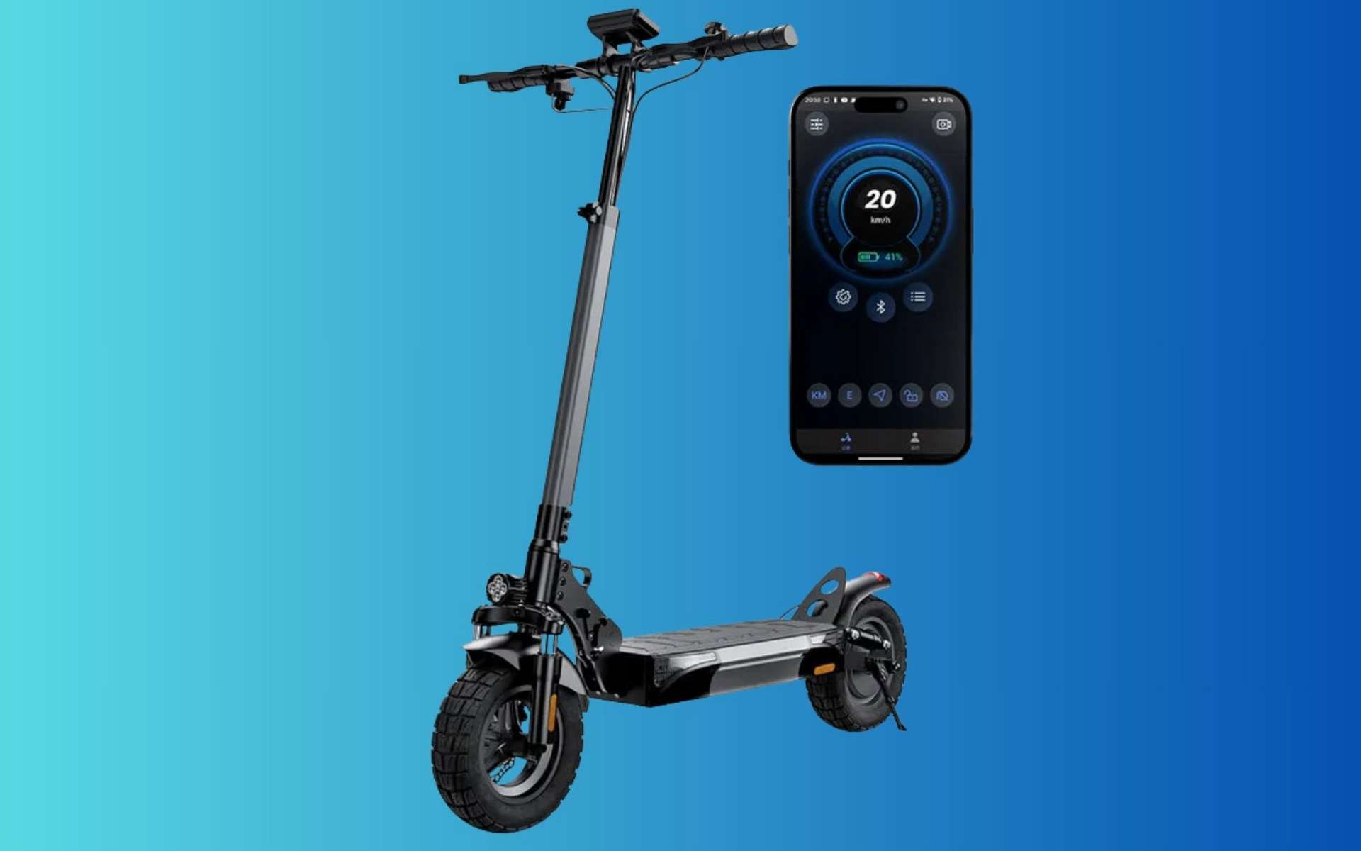 Le prix freine sec : cette trottinette électrique 1 000 W perd 120 ¬ chez Cdiscount