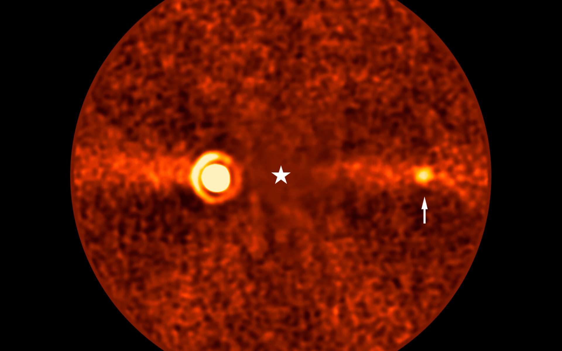 Une des rares exoplanètes observables directement a joué à cache-cache pendant 10 ans avec les astronomes