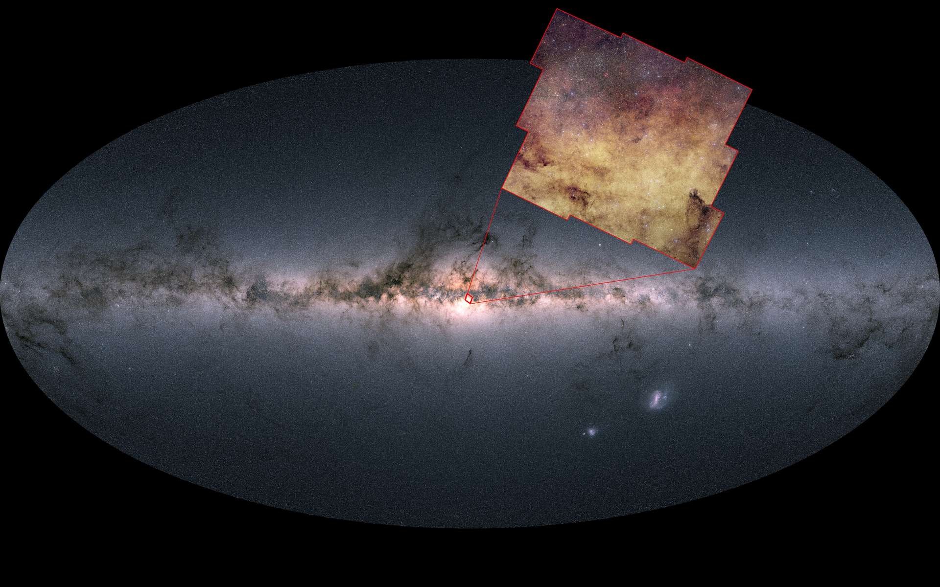 « Une mosaïque de mosaïques de mosaïques » : les coulisses de cette photo de la Voie lactée avec 60 millions d'étoiles !