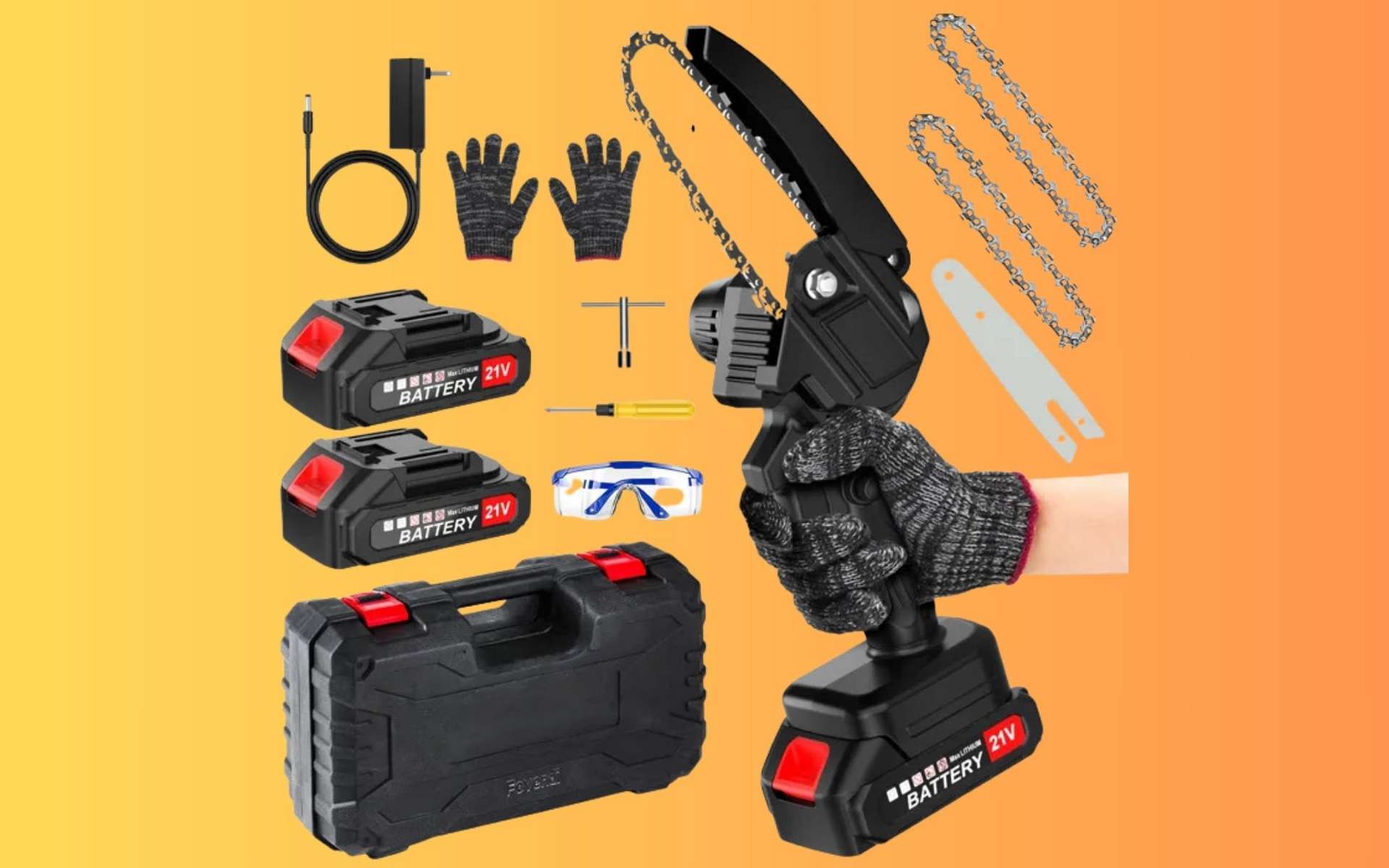 À ce prix-là, cette mini-tronçonneuse électrique risque de partir très vite chez Cdiscount