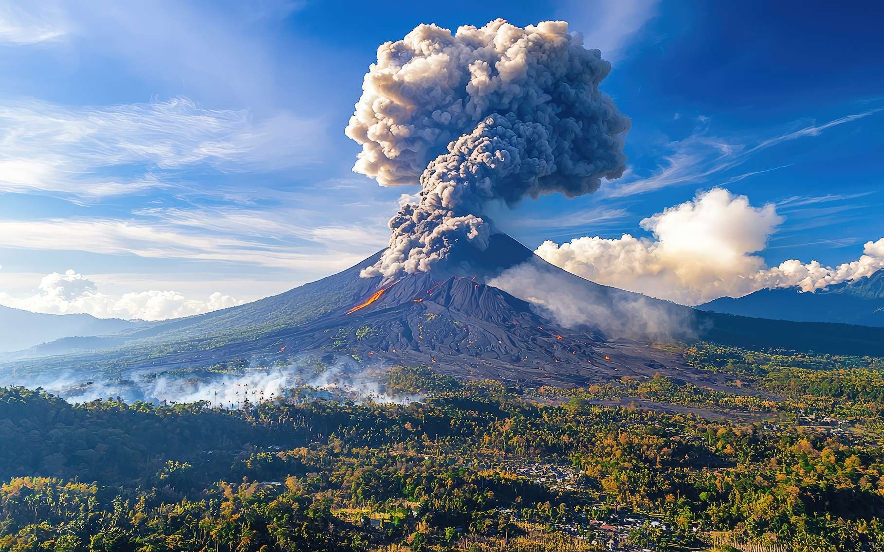 Les volcans et les méga-incendies peuvent-ils expliquer le réchauffement actuel ? Cette étude du MIT change la donne