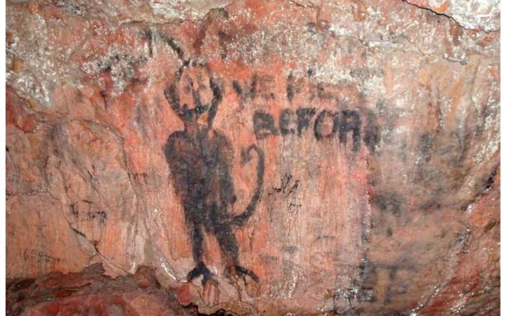 Ces mystérieuses traces rouges pourraient être les plus anciennes peintures rupestres de Grande-Bretagne